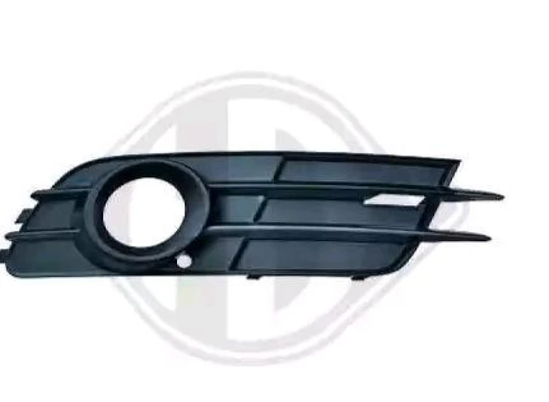 Image of DIEDERICHS 1028048 Bumper Grill Fitting Position: Right, with hole(s) for fog lights, Vehicle Equipment: for vehicles without distance regulating crui