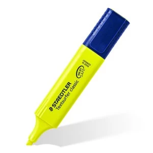 image of Staedtler Textsurfer Marker Fluo Yellow Pack 10