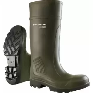 Image of Dunlop D460933 Purofort PRO Non-Safety / Mens Boots / Plain Rubber Wellingtons (39 EUR) (Green) - Green