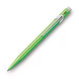 image of Caran d&apos;Ache 849 Popline Fluorescent Green/Yellow Ball Pen