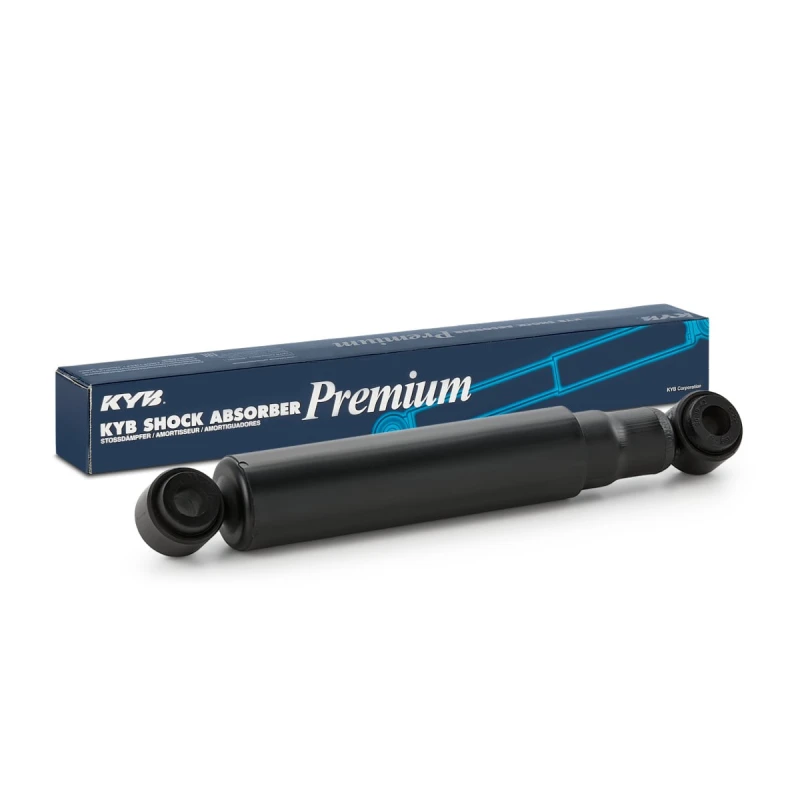 Image of KYB 444115 Shock absorber Rear Axle Right, Oil Pressure, Telescopic Shock Absorber, Bottom eye Shock Absorber (854)