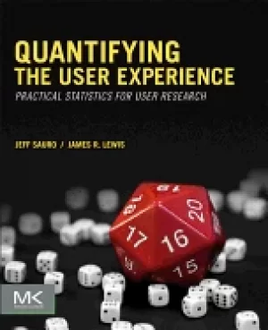 Image of quantifying the user experience practical statistics for user research