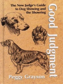 Image of Good Judgment by Peggy Grayson Hardback