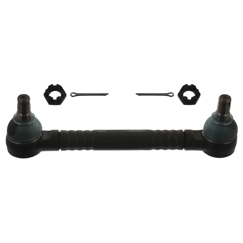 Image of FEBI BILSTEIN 35190 Anti-roll bar link Front Axle Right, with crown nut Link Stabiliser (3229)