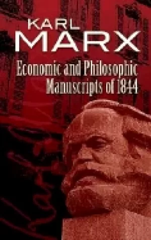 Image of economic and philosophic manuscripts of 1844
