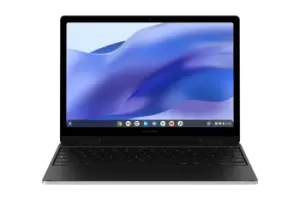 Image of Samsung Galaxy Chromebook 2 360 (12.4", Celeron, 4GB) 64GB in Silver (XE520QEA-KB1UK)