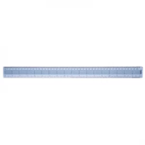 image of Helix Shatter Resistant 45cm Gridded Ruler - Blue