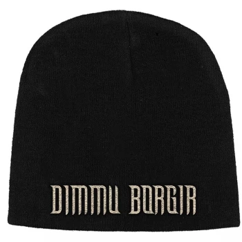 Image of Dimmu Borgir - Logo Unisex Beanie Hat - Black