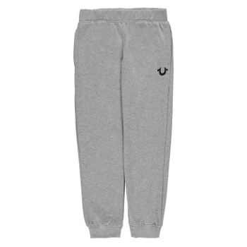 Image of True Religion Logo Jogging Pants - Grey