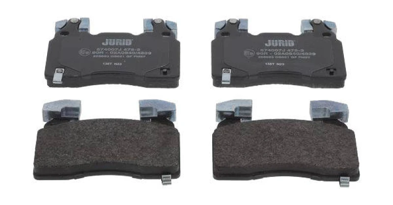 Image of JURID 574007J Brake pad set Brake Pad Set,disc brake (402)