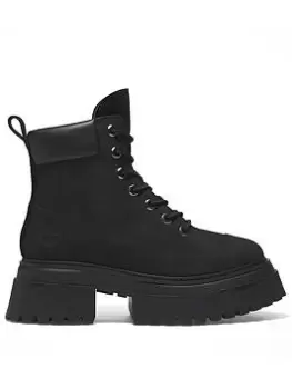 Image of Timberland Sky 6" Lace Up Ankle Boots, Black, Size 3, Women