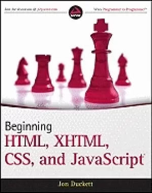 Image of beginning html xhtml css and javascript