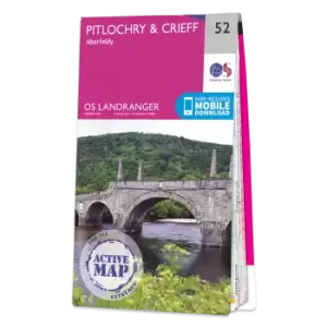 image of Map of Pitlochry & Crieff