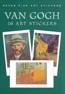 Image of van gogh 16 art stickers