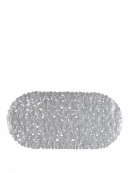Image of Aqualona Pebbles Bath Mat - Clear
