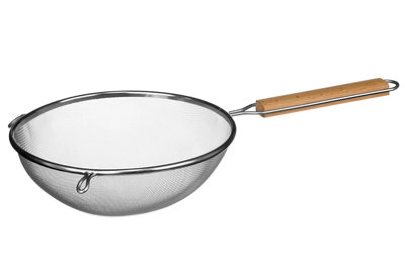 Image of Premier Housewares Zenigo Large Sieve with Wooden Handle Natural