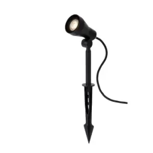 Image of Spike Modern Spike Garden Spotlight Outdoor - LED Dim. - GU10 - 1x5W 3000K - IP54 - Black