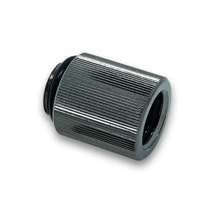 Image of EK Water Blocks EK-AF Extender 20mm M-F G1/4 - Black Nickel