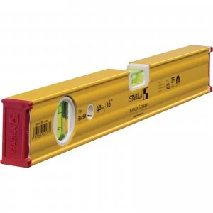 Image of Stabila 80 ASM 2 Vial Magnetic Spirit Level 16" / 40cm