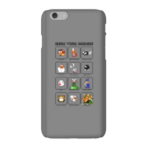 Image of Nintendo Super Mario Know Your Enemies Phone Case - iPhone 6 - Snap Case - Gloss