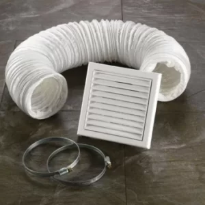 image of White Ventilation Fan Accessory Kit