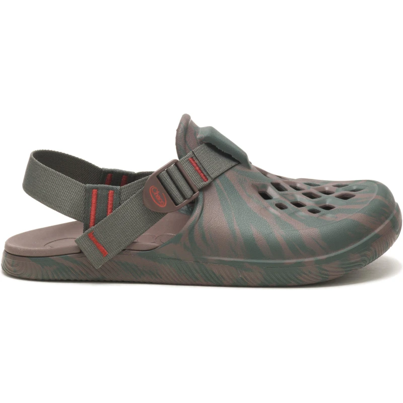 Image of Chaco Chillos Clog Sandal Mens Woodsy Growth male 6 (39)