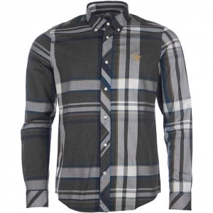 Image of Barbour Beacon Check Shirt 33 - Grey Marl GY52