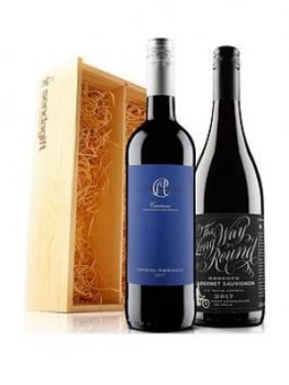 image of Virgin Wines RED DUO IN A WOODEN GIFTBOX, One Colour, Women