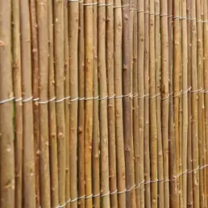 Image of Garden Gear Willow Fence Screen Roll - 1.2m x 4m