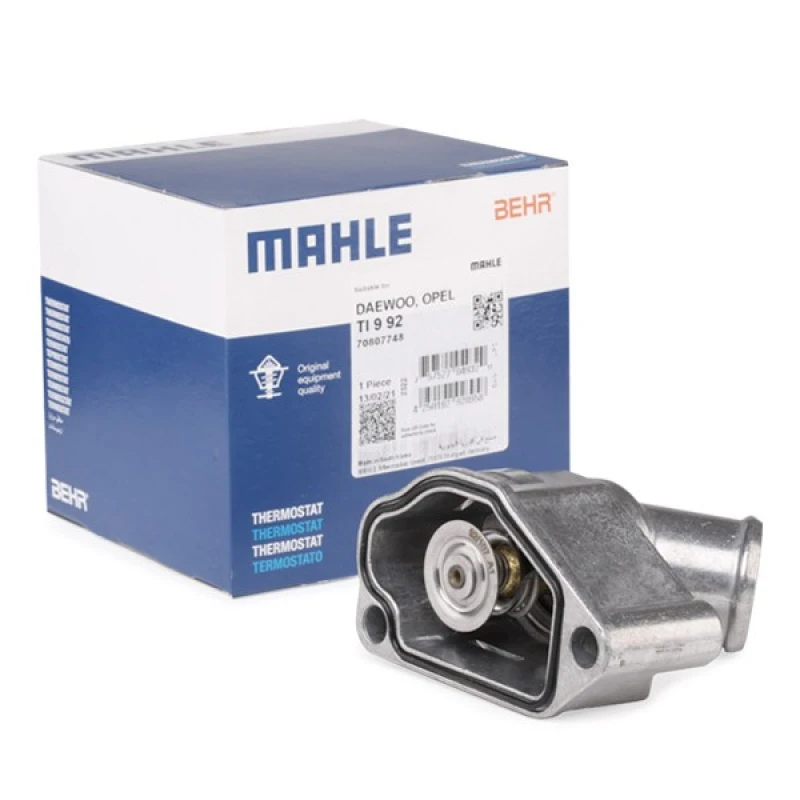 Image of MAHLE TI 9 92 Engine thermostat Opening Temperature: 92°C, with gasket/seal Thermostat,coolant (316)