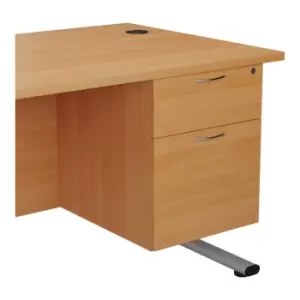 Image of TC Group Fixed Pedestal 2 Drawers Beech 2
