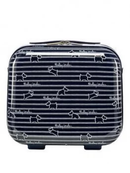 Image of Radley Dog Stripe Vanity Case - Ink