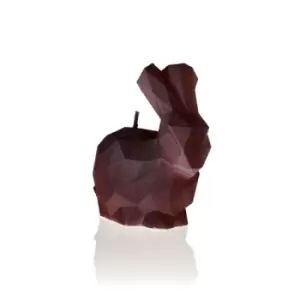 Image of Small Rabbit Candle – Stone Brown