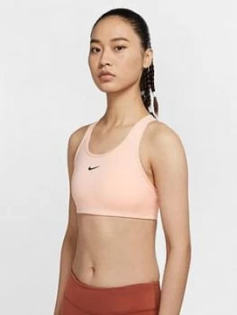 Image of Nike Medium Support Padded Swoosh Bra