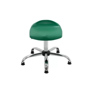 TC Office Titan Swivel Junior Stool with Glides 465-555mm, Green