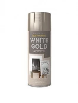 image of Rust-Oleum Elegant White Gold 400Ml