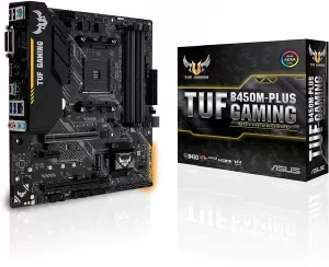 image of Asus TUF B450M Plus Gaming AMD Socket AM4 Motherboard