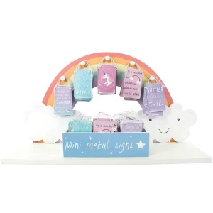 Image of Metal Sign Rainbow Display