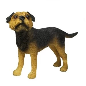 image of Border Terrier Figurine By Lesser & Pavey