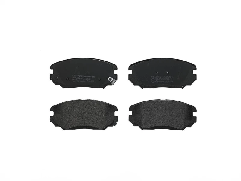 Image of BREMBO Brake pad set BREMBO P 30 038