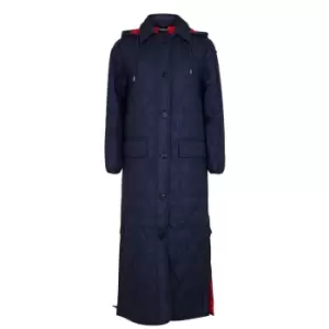 image of Ted Baker Lilan Quilted Coat - Blue