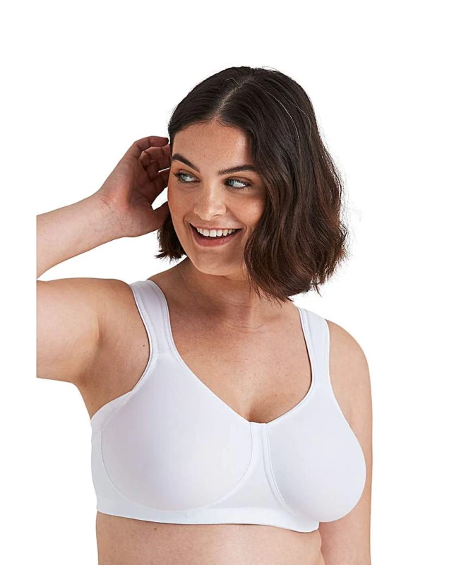 Image of Miss Mary of Sweden Miss Mary Stay Fresh Moulded Cup Bra White - Miss Mary of Sweden - Size: 44D White Female 44D VK98523