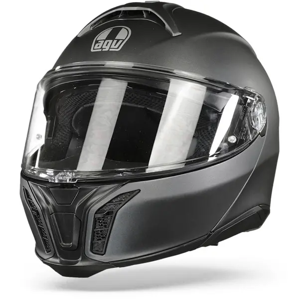 Image of AGV Tourmodular Solid Mplk Matt Black Modular Helmet S