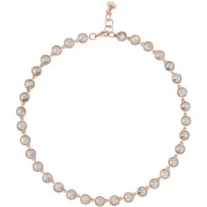 image of Ted Baker Ladies Rose Gold Plated Rivoli Necklace