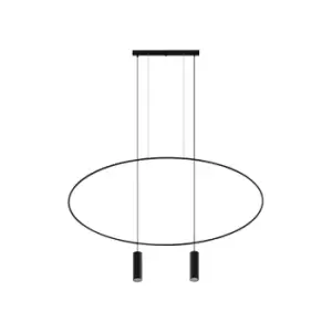 image of Sollux Pendant Lamp Holar 2 Black