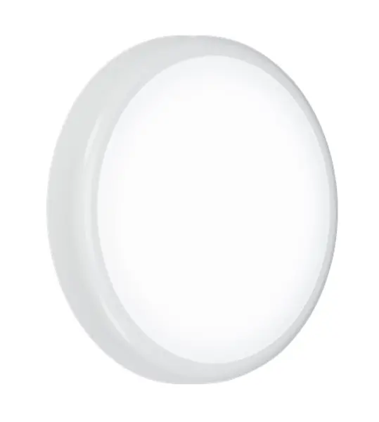 Image of KnightsBridge 230V IP65 14W CCT Adjustable LED Bulkhead with Emergency and Sensor 15731AWUK White