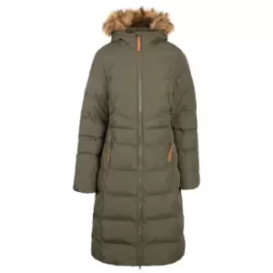 image of Trespass Womens/Ladies Audrey Padded Jacket (S) (Dark Vine)