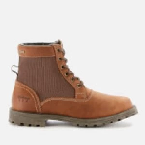 Image of Barbour Mens Cheviot Derby Boots - Conker Brown - UK 10