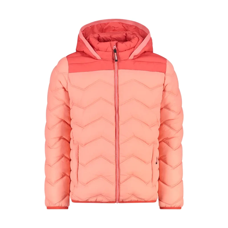 Image of CMP 3M Thinsulate hooded puffer jacket for girls CMP Rose Female 14 ans
