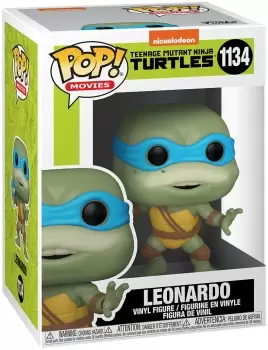 image of Teenage Mutant Ninja Turtles POP! Movies Vinyl Figure Leonardo 9 cm